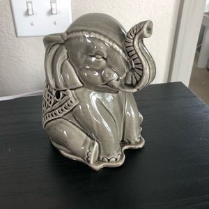 Elephant Wax Candle Holder